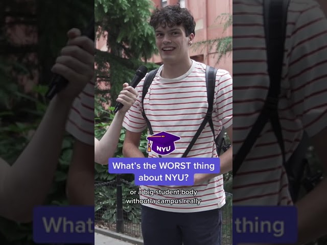 What's the worst thing about NYU? #shorts