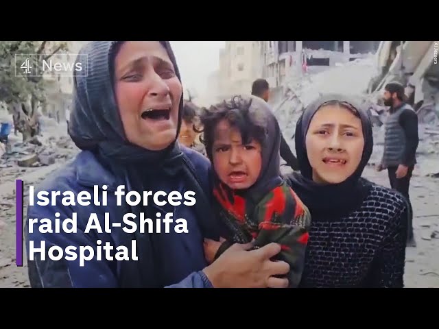 Israeli forces attack Gaza’s al-Shifa hospital