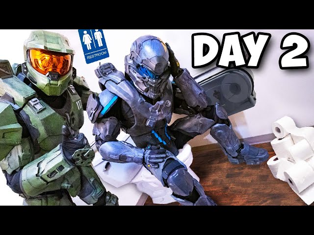 Locking My Subscriber In Halo Armor For 50 HOURS