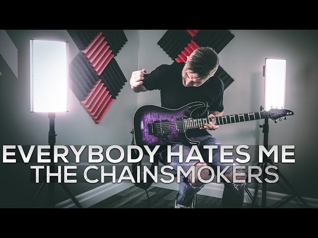 The Chainsmokers - Everybody Hates Me - Cole Rolland (Guitar Cover)