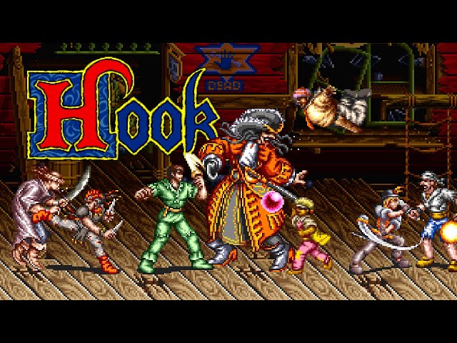 Hook (1993) Arcade - 4 Players [TAS]