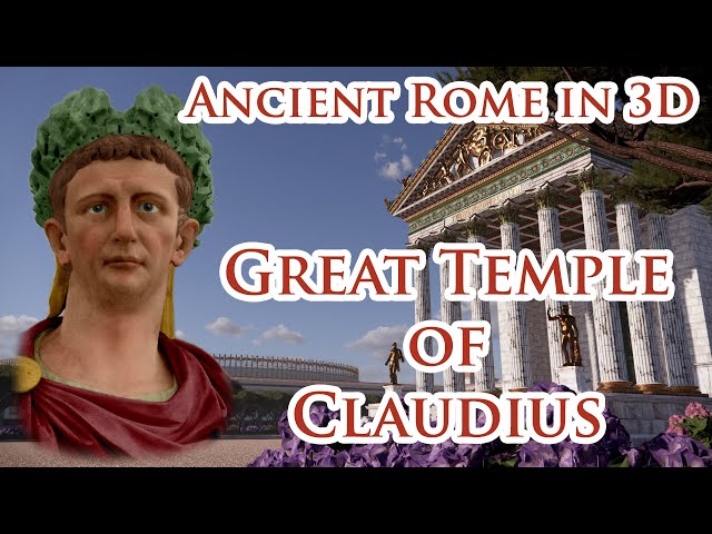 Virtual Ancient Rome in 3D - TEMPLE OF DEIFIED CLAUDIUS -Video Tour