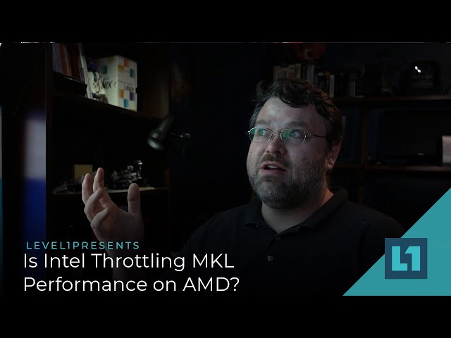 Is Intel Throttling MKL Performance on AMD?