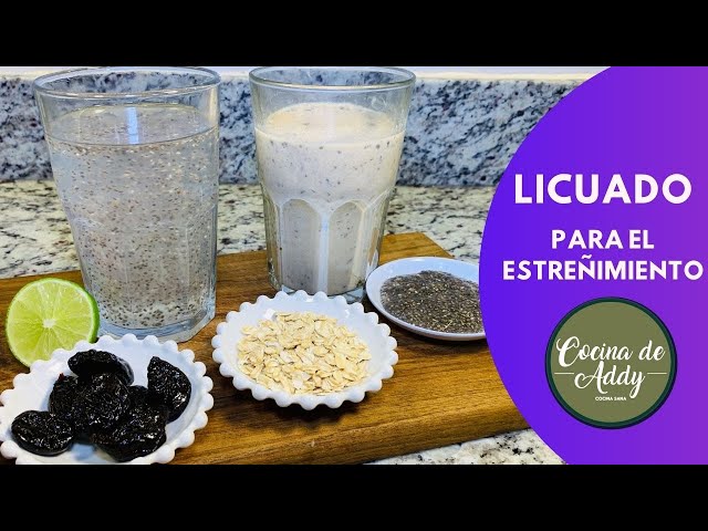 Evita ESTREÑIMIENTO 2 BEBIDAS Naturales y Eficaces para Evacuar Bien Limpia el Colon |Cocina de Addy