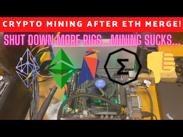 Crytpo Mining After Ethereum Merge, Mining ETC, RVN, Ergo & ETHPoW ξ ₿ 香港加密貨幣挖礦