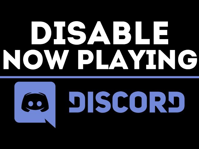 How To Hide Game Activity on Discord - Disable Now Playing - Update 2021