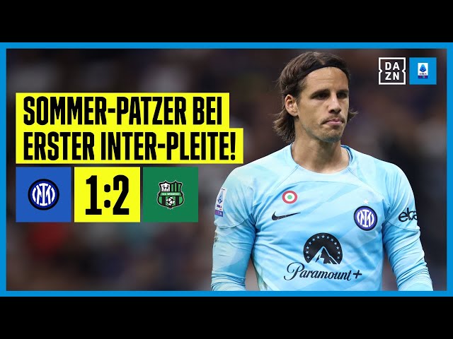 Sommer patzt, Berardi macht den Robben - Inter-Pleite: Inter Mailand - Sassuolo 1:2 | Serie A | DAZN