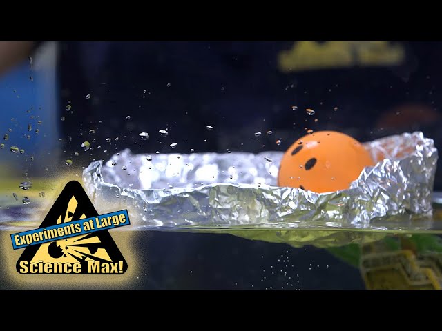 Science Max | BUILD IT YOURSELF | Tin Foil Boat | EXPERIMENT