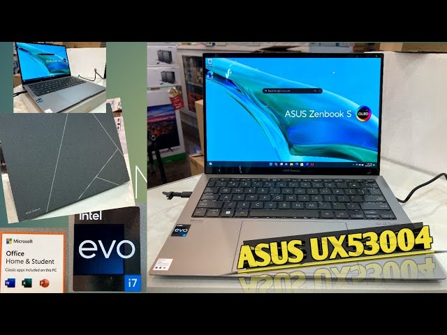 Asus UX53004V I unboxing Asus UX53004V I Intel Core i7-1355U I Nexthub I Home and Student 2021
