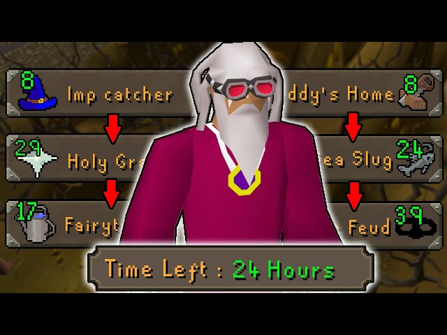 How Far can the Most Efficient OSRS Quest Route Get a New Account in 24 Hours?