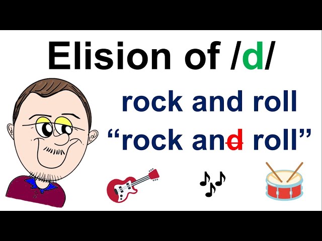 Elision of /d/ - Connected speech