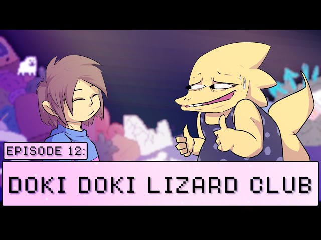 Undertale Cinematic Dub: Ep. 12- Doki Doki Lizard Club