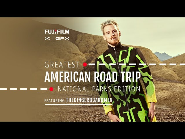 "The Greatest American Road Trip" x The Gingerb3ard Men/ FUJIFILM