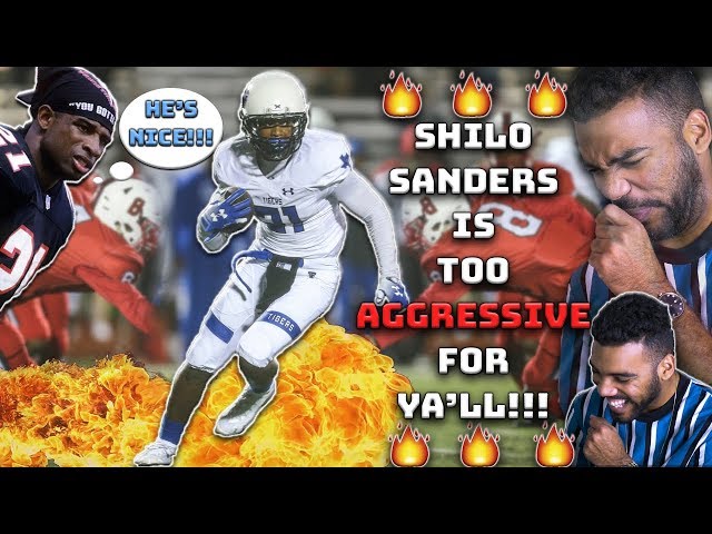 Deion Sanders Son Is A *MORE AGGRESSIVE* Version Of Him!!!- Shilo Sanders Highlights [Reaction]