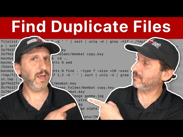 2 Ways To Find Duplicate Files On a Mac