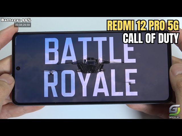 Redmi Note 12 Pro 5G test game Call of Duty Mobile Update