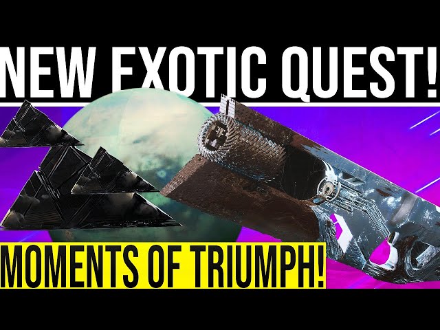 🔴LIVE! Destiny 2. EXOTIC QUEST FINALLY! Moments of Triumph Launch, Contact on Titan & Weekly Reset!