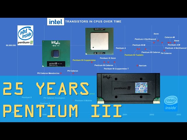25 years Pentium III