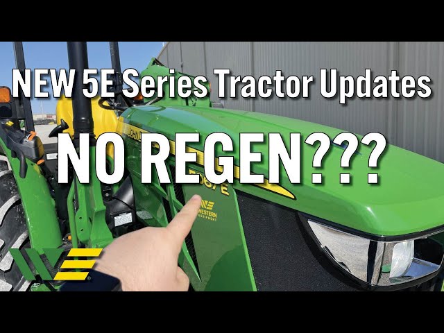 What's New in 2023 to John Deere 5E 3 Cylinders Series Tractors?