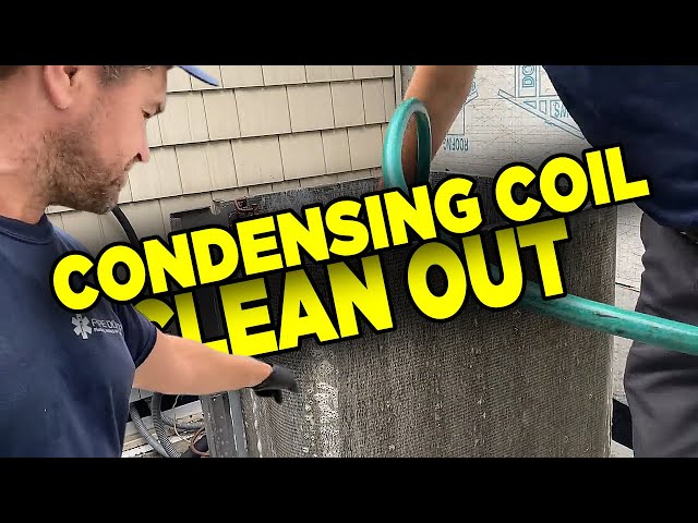 Cleaning Very Dirty Coil Explained Central AC Not Cooling Below 73 Never Turns Off