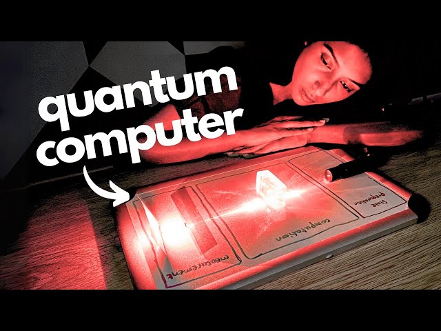 I made a (useless) quantum computer at home