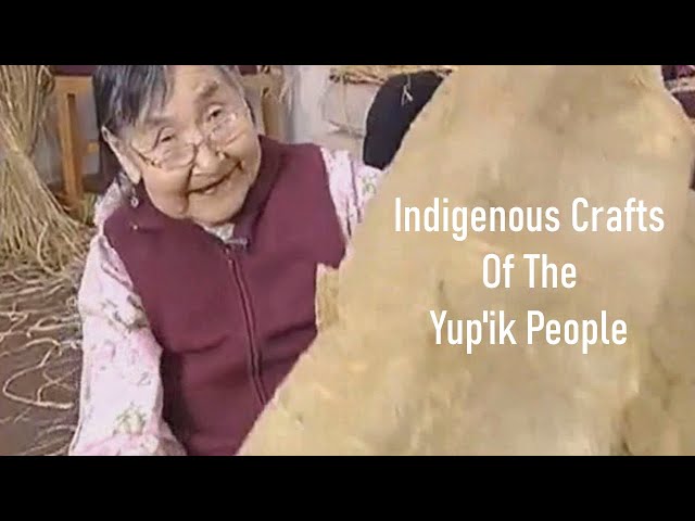 Unintentional ASMR   Indigenous Crafting   Yup'ik People Of Alaska Russian Far East   Crinkling