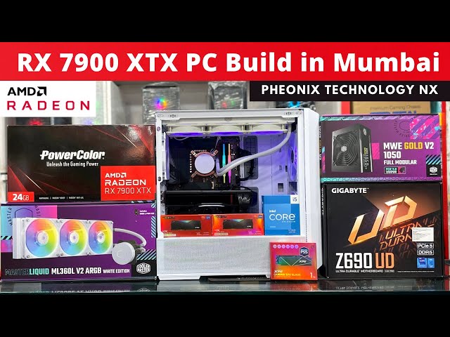AMD Radeon RX 7900 XTX PC Build in India | Pheonix Technology NX #7900xtx