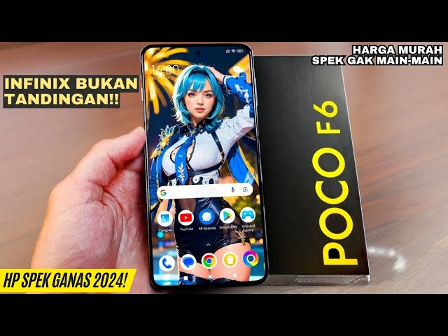 Jangan Beli Hp Dulu !! Ada POCO F6 HP Terbaik Harga Ramah di Indonesia
