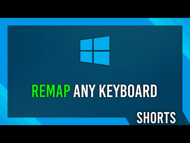 Remap keys on ANY KEYBOARD | #Shorts