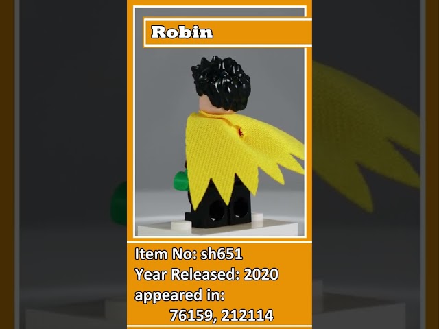 Shorts: LEGO® Minifigures Super Heroes sh651 - Robin #DC