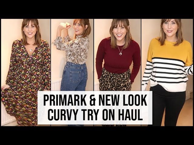 Primark & New Look Try on Curvy Haul! | UK Size 12-14 Lookbook | xameliax