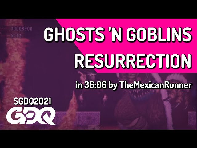Ghosts 'N Goblins Resurrection by TheMexicanRunner in 36:06 - Summer Games Done Quick 2021 Online