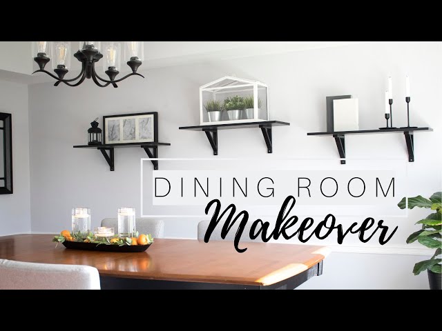 DIY HOME DECOR ON A BUDGET DURING QUARANTINE | DINING ROOM MAKEOVER FOR SPRING