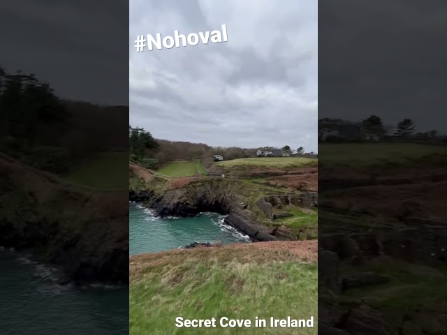 Beautiful secluded Cove in Cork Ireland called #nohoval