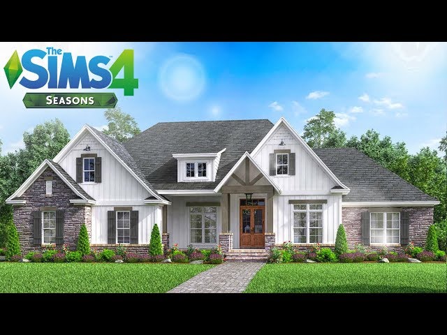 CURB APPEAL EP 5: SEASONS COTTAGE ~ Sims 4 Speed Build
