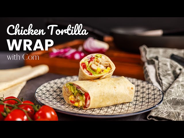 This Chicken Wrap Recipe Has a Secret Ingredient You'll Never Guess!