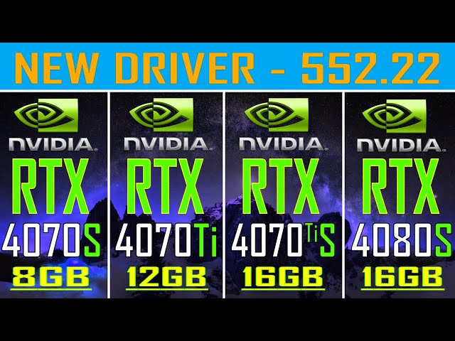 RTX 4070 SUPER vs RTX 4070Ti vs RTX 4070Ti SUPER vs RTX 4080 SUPER || PC GAMES TEST ||