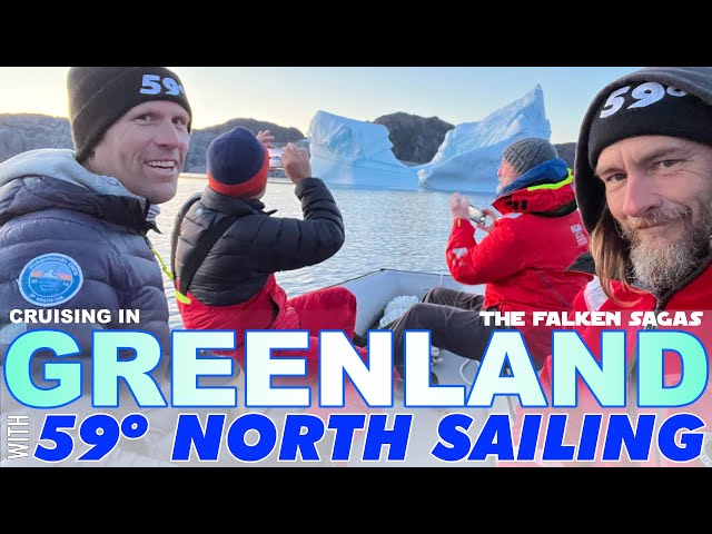 Cruising in Greenland; Sailing Prince Christian Sound @59NorthSailing onboard SY Falken