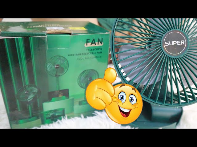 Crazy economical smart electric fan with charging port, no need to worry about the battery Mp88