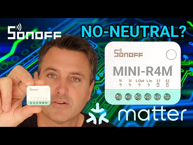 Sonoff matter MINIR4M No-neutral smart switch?