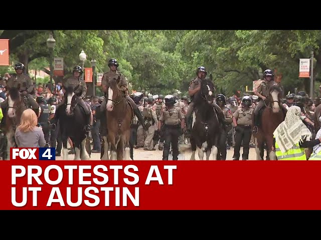 LIVE: Pro-Palestinian protests at UT Austin | FOX 4