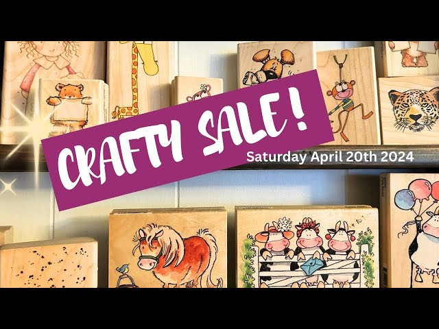 Live Crafty Stampers Sale!