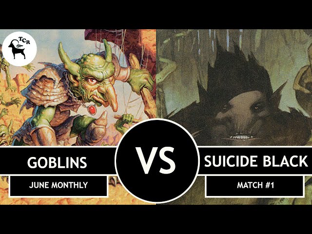 Goblins vs Suicide Black - Premodern Monthly Open June 2021 Match #1