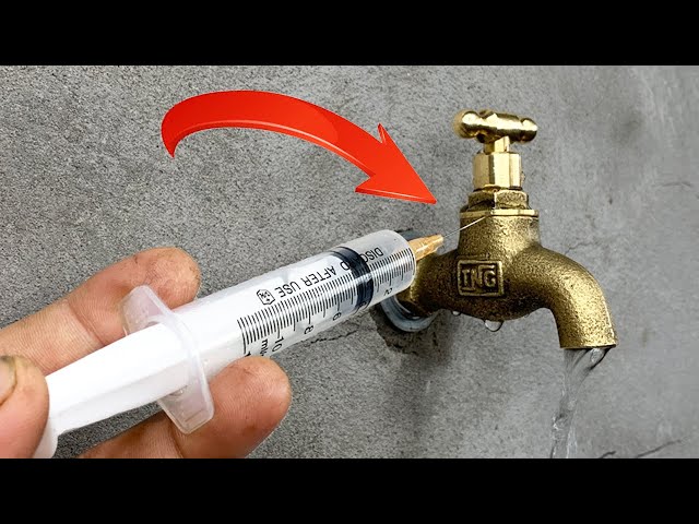 after knowing this you will not buy metal water lock, the idea of making water lock from pvc pipe