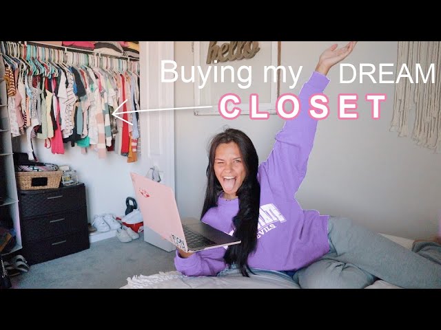 buying my DREAM CLOSET *try on haul + online shopping*