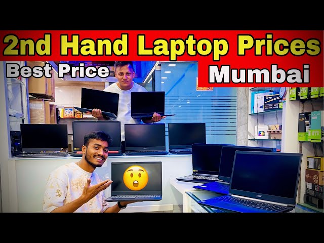 Second hand laptops Price in Lamington Road Mumbai / Cheapest Laptop Market In Mumbai #laptopmarket