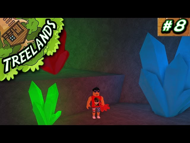 Treelands Ep. 8: Cave of CRYSTALS!! | Roblox