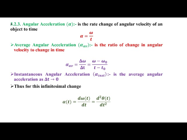 Physics For Remedial students Chapter 3;  ANGULAR MOTION