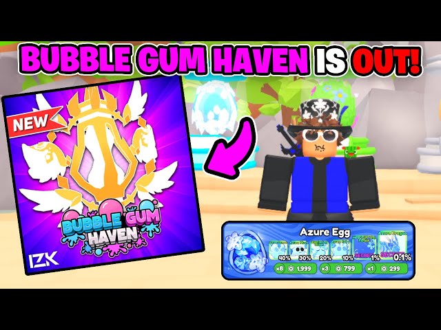 I COMPLETED The NEW Bubble Gum Haven & GOT OP! (Roblox)