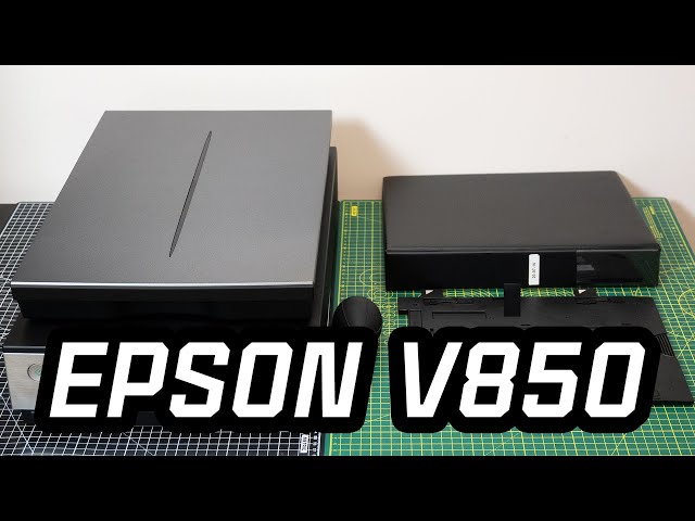 Epson v850 Film Scanner & Setup
